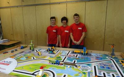 Erfolg im Semifinale der First Lego League in Frankfurt