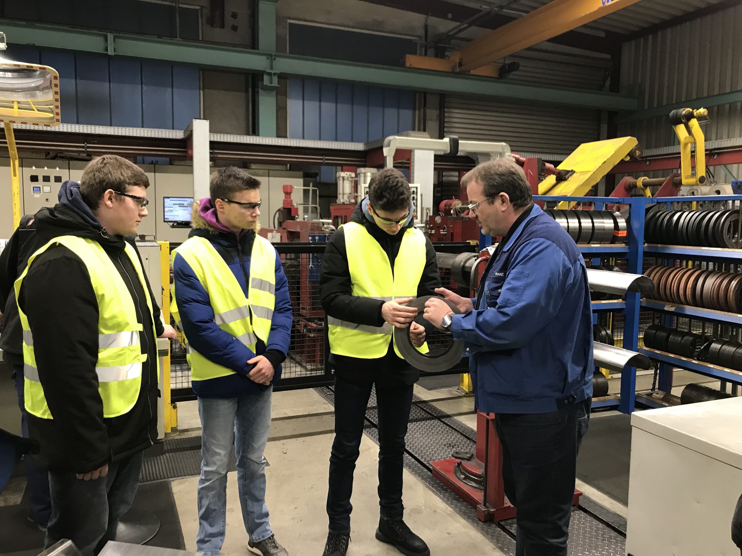 SIA erlebt Ingenieurskunst bei C.D. Waelzholz in Oberkochen