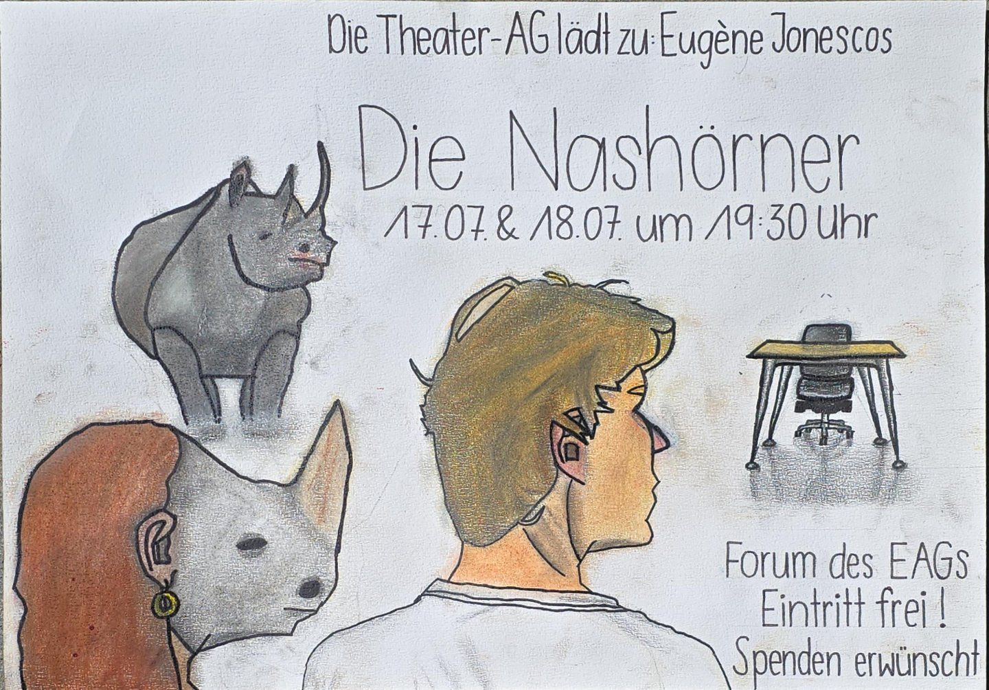 2025_06_25 Plakat Theater Die Nashörner