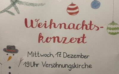 Einladung Weihnachtskonzert