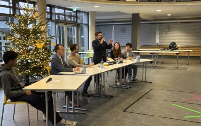 Junge Stimmen zeigen Wirkung – Bürgermeisterkandidaten stellen sich am Ernst-Abbe-Gymnasium vor